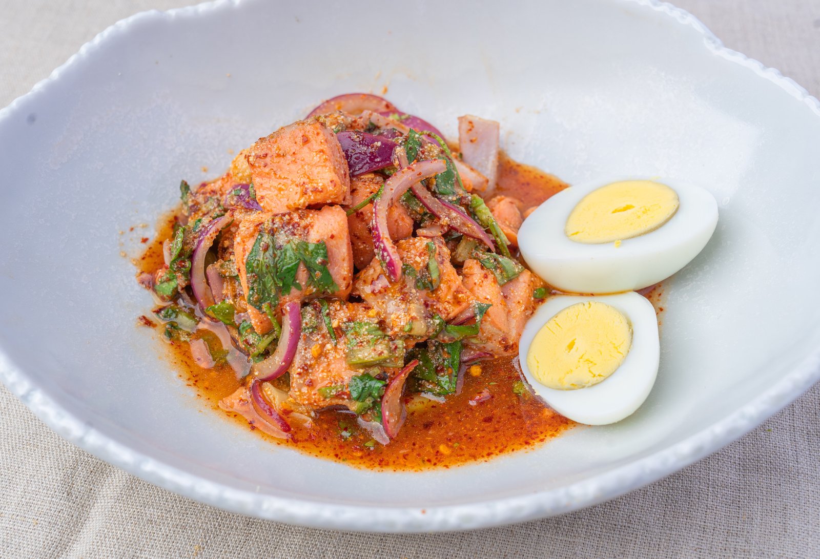 Salmon Larb - Image 3